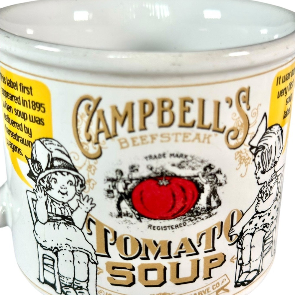 Campbell’s Soup 125th Anniversary Collection Tomato Soup Mug.